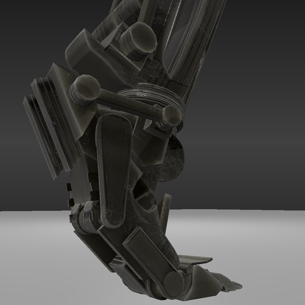 Rigged Robot Legs preview image 3